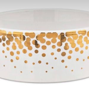 Ceramic dog bowl. Used.